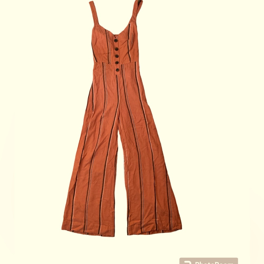 Urban Outfitters orange jumpsuit